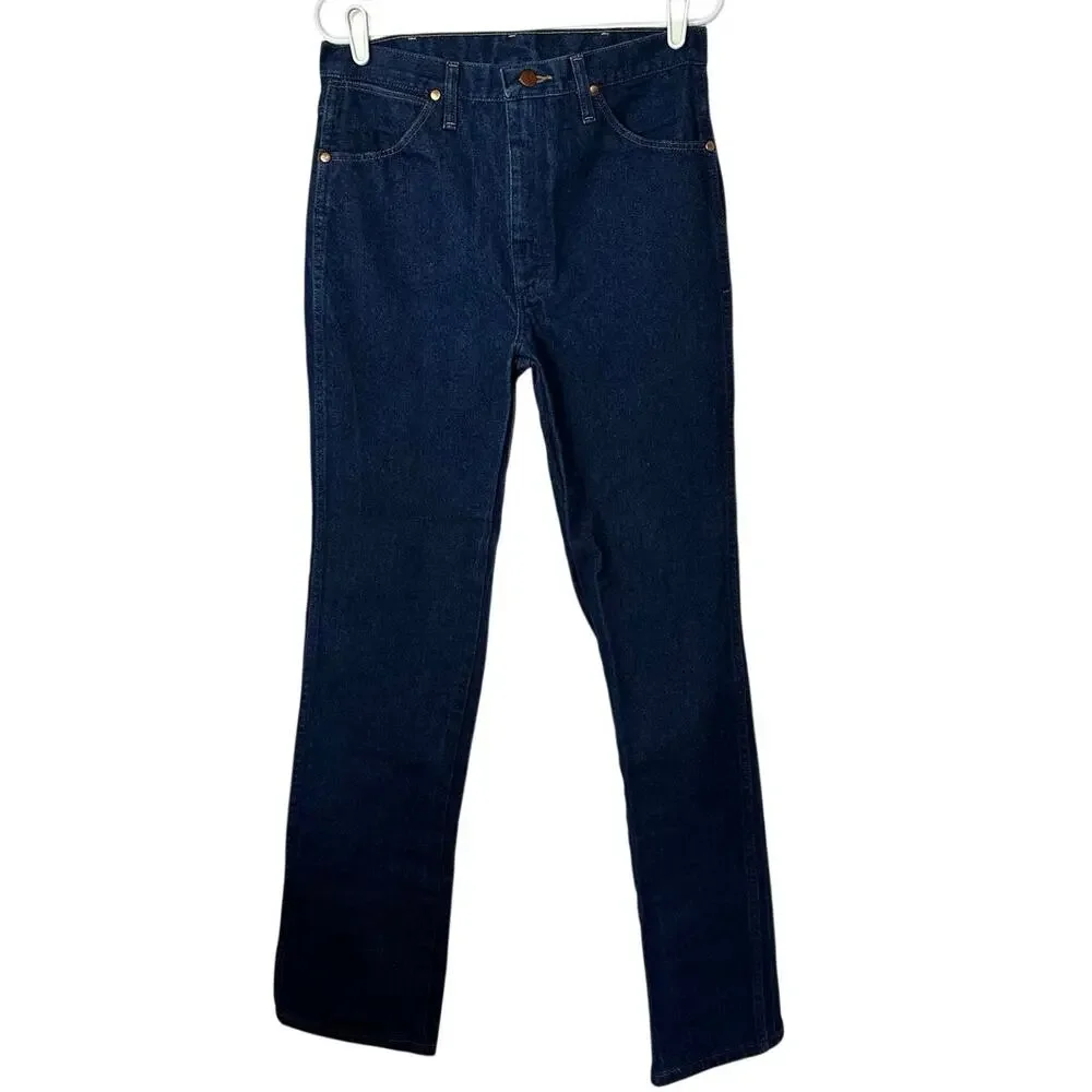 Wrangler‎ Men’s Cowboy Cut Slim Fit Denim Jeans Size 33x34 0936DNI Ranch Western